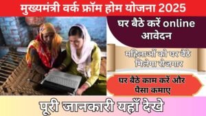 Mukhyamantri Work from Home Yojana 2025