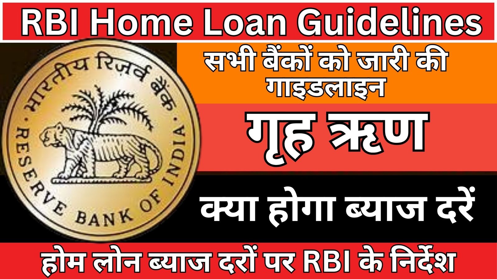 RBI Home Loan Guidelines