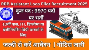 RRB ALP Recruitment 2025