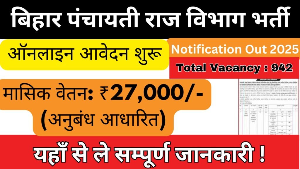 Bihar ZP Technical Assistant 2025