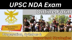 UPSC NDA Exam Online Form 2025