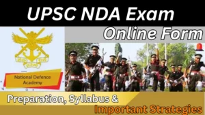 UPSC NDA Exam Online Form 2025
