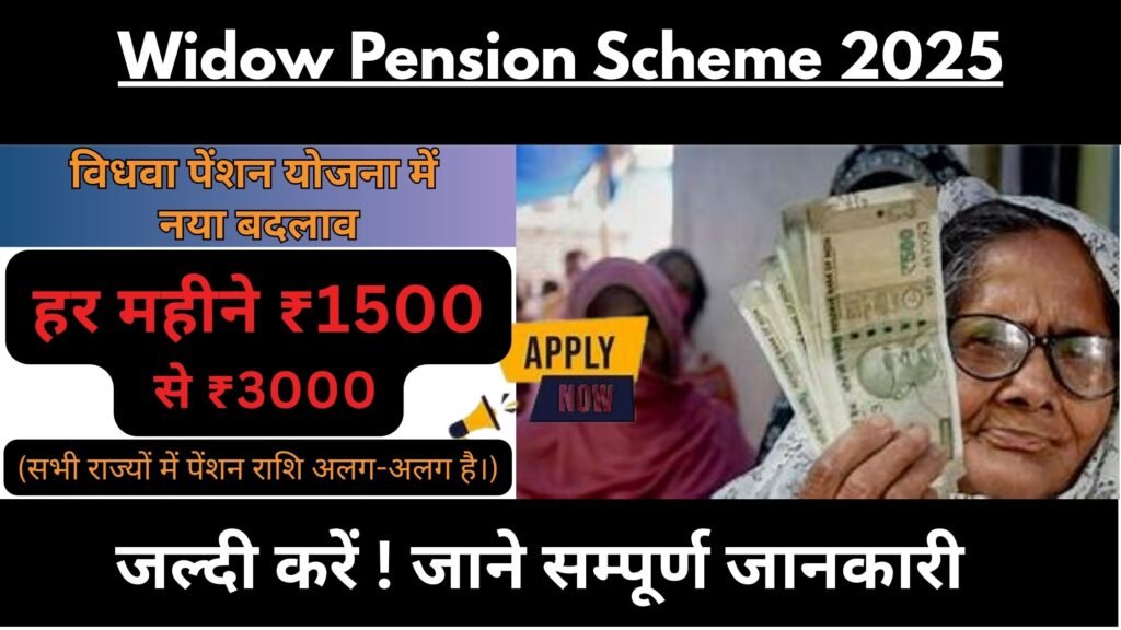 Widow Pension Scheme 2025