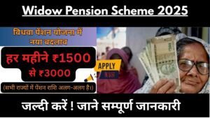 Widow Pension Scheme 2025