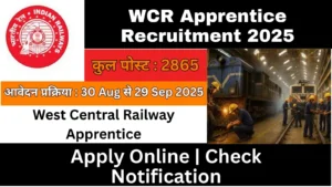 WCR Apprentice Recruitment 2025