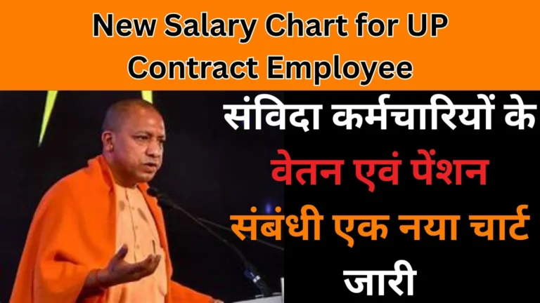 Good News for UP Contract Employee | New Salary Chart | अब मिलेगा 16 हज़ार से 20 हज़ार तक वेतन