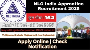 NLC India Apprentice Recruitment 2025