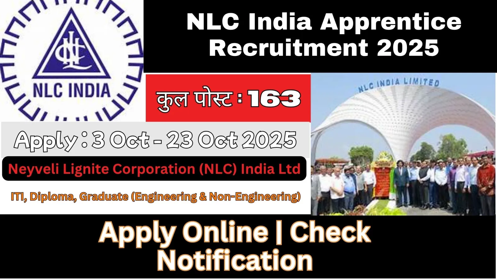 NLC India Apprentice Recruitment 2025