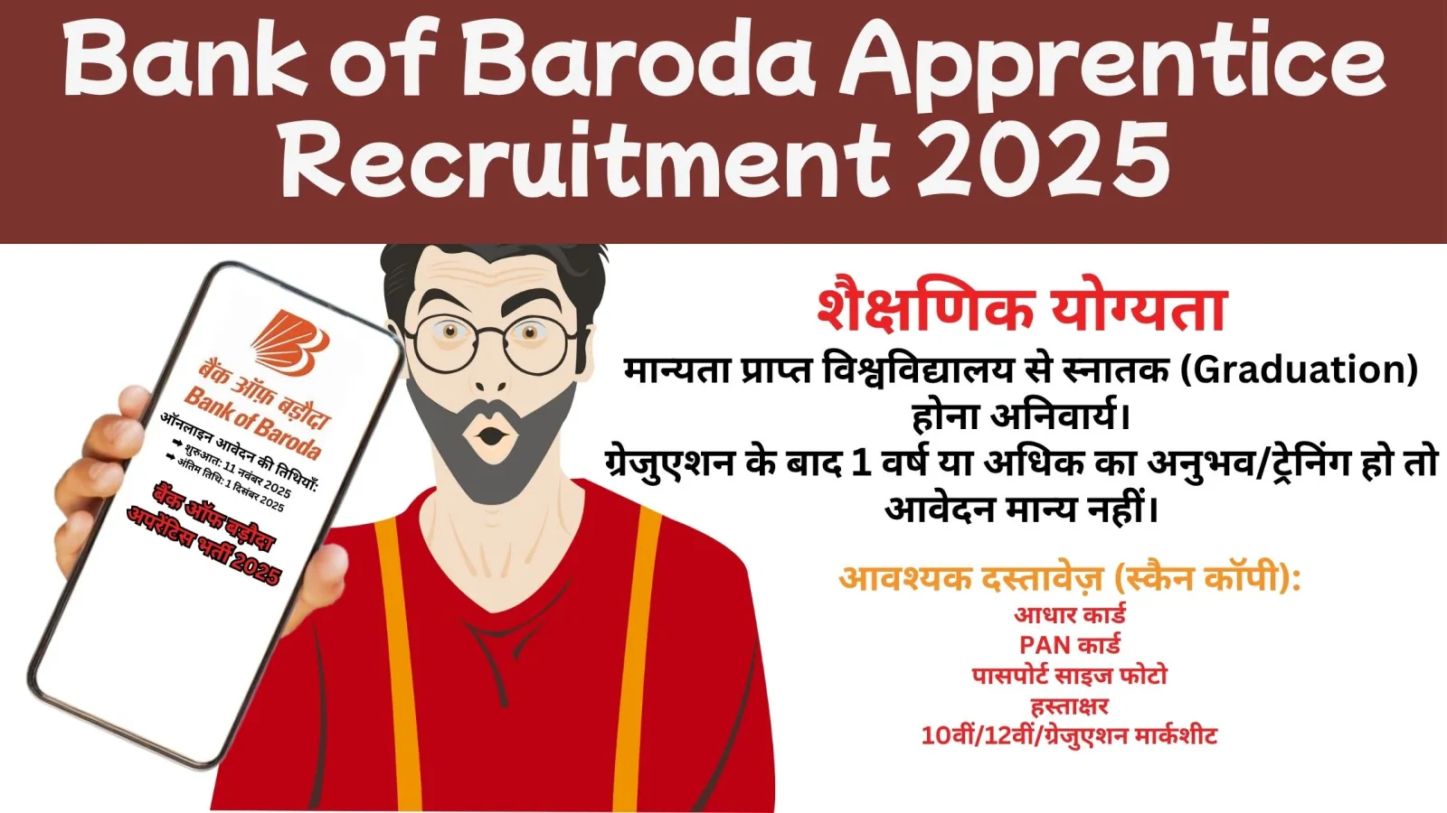 BoB Apprentice Recruitment 2025