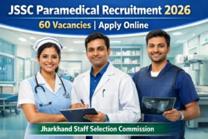 JSSC Paramedical Bharti 2026