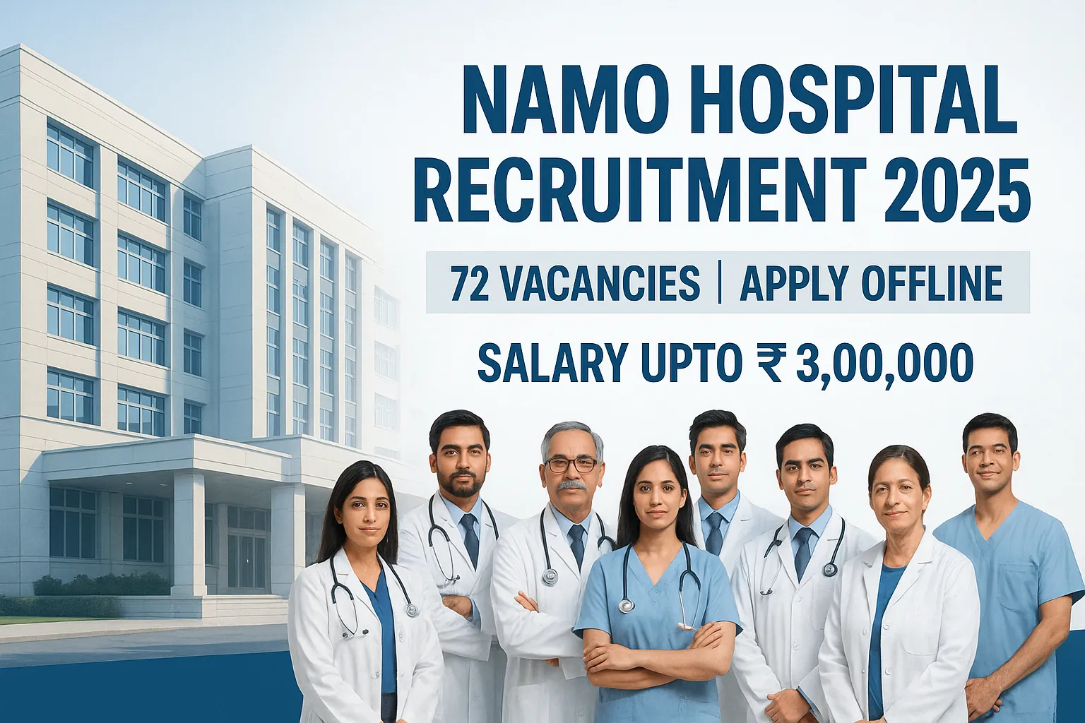 NAMO Hospital Recruitment 2025