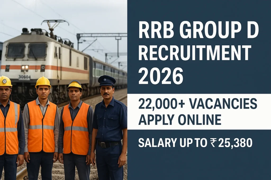 RRB Group D Recruitment 2026