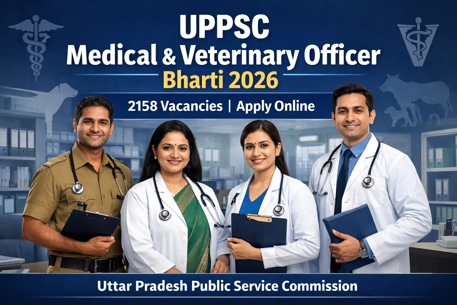 UPPSC Medical & Veterinary Officer Bharti 2026