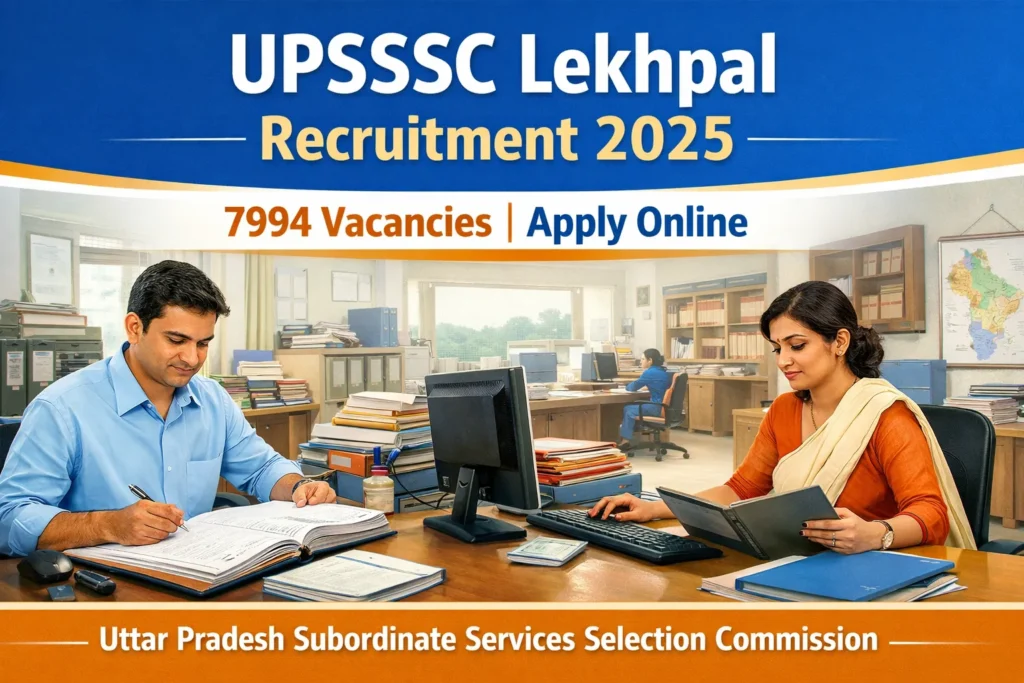 UPSSSC Lekhpal Bharti 2025