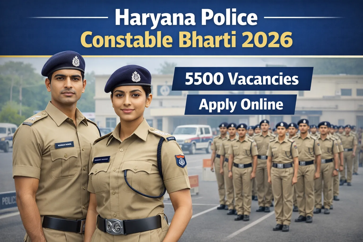 Haryana Police Constable Bharti 2026 Notification Out