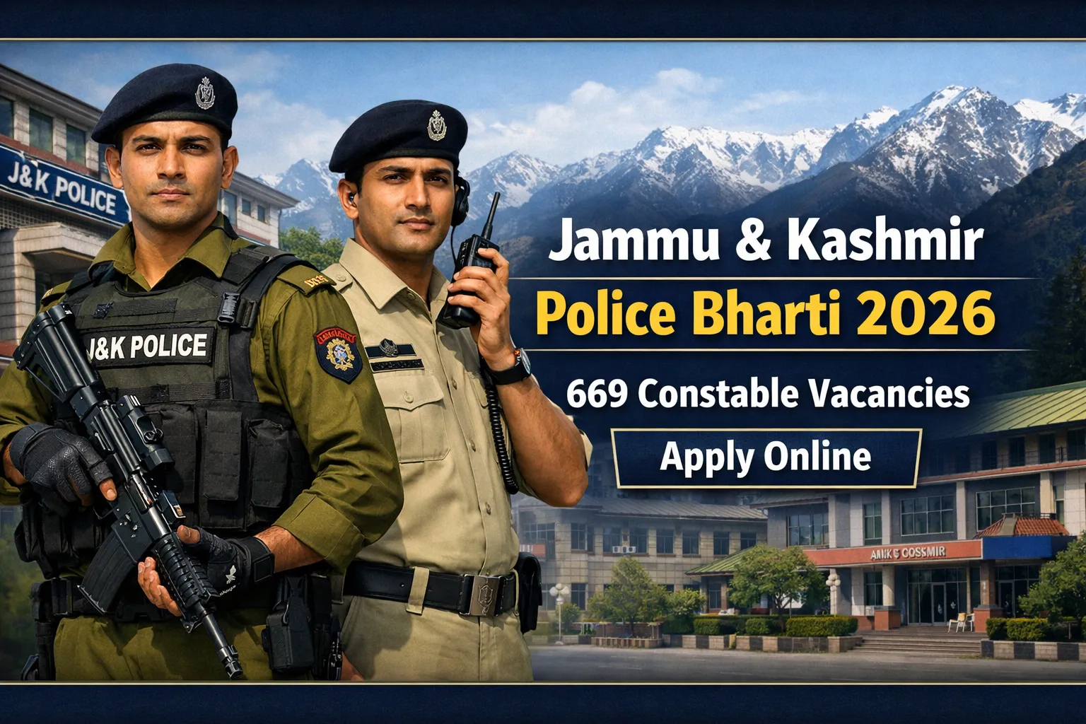 Jammu Kashmir Police Bharti 2026