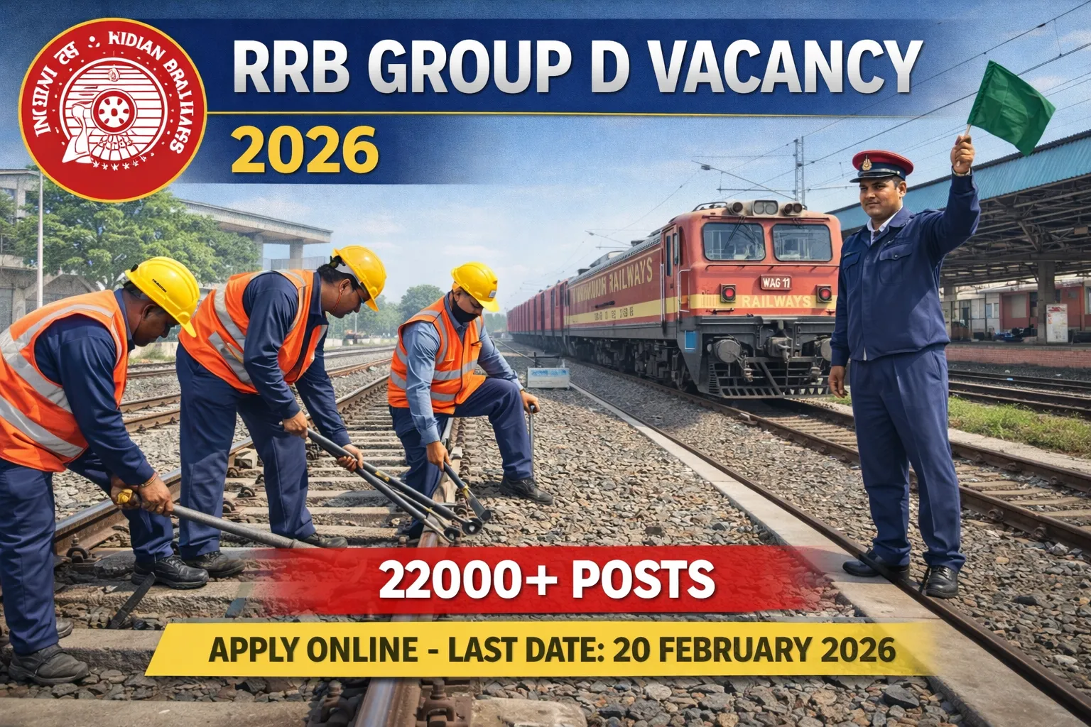 RRB Group D Vacancy 2026 Notification Out
