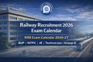 Railway Recruitment 2026 Exam Calendar