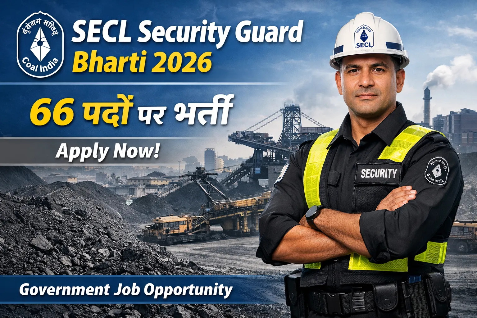SECL Security Guard Bharti 2026 Notification Out