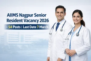 AIIMS Nagpur Senior Resident Vacancy 2026