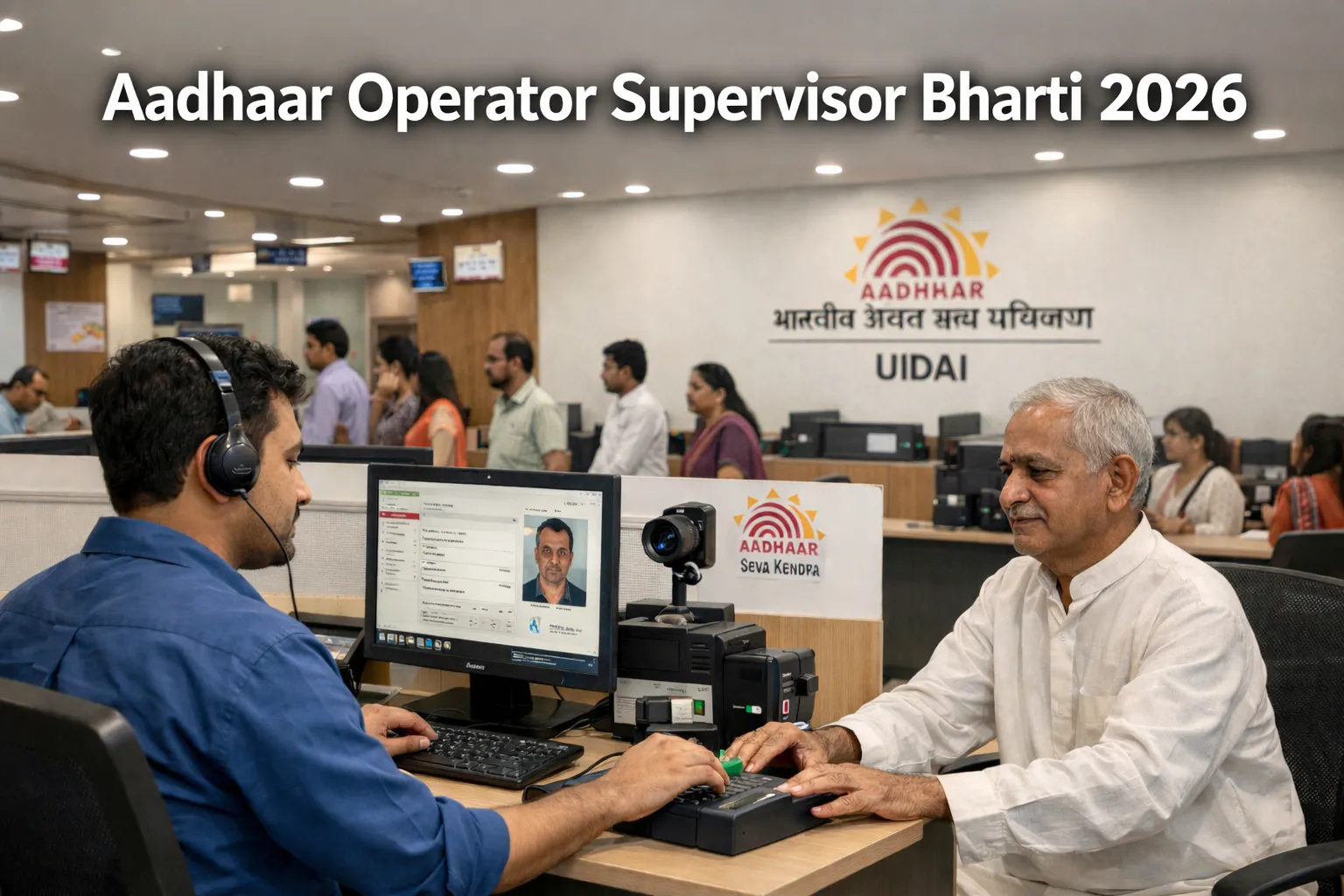 Aadhaar Operator Supervisor Bharti 2026