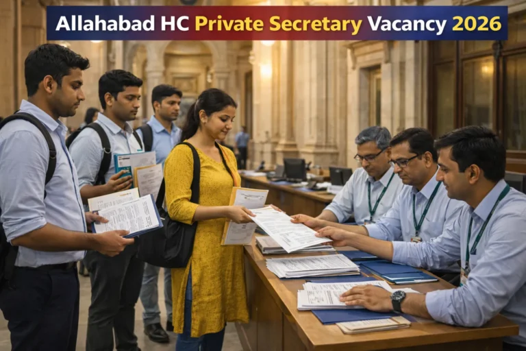 Allahabad HC Private Secretary Vacancy 2026