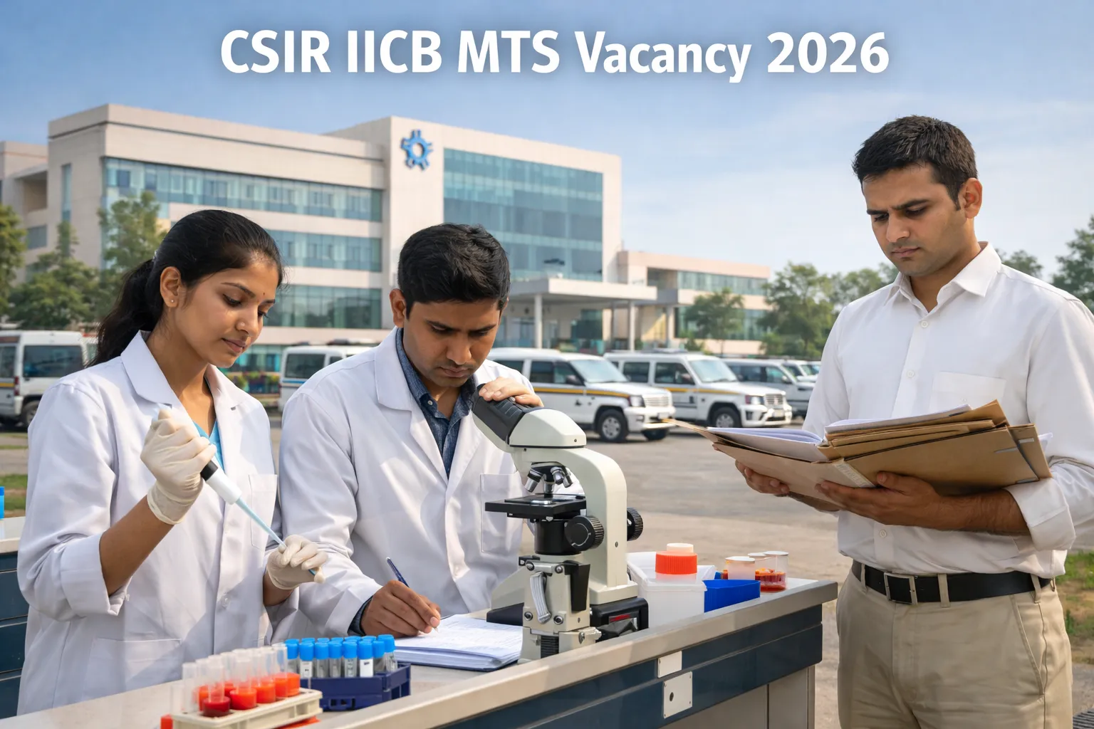 CSIR IICB MTS Vacancy 2026