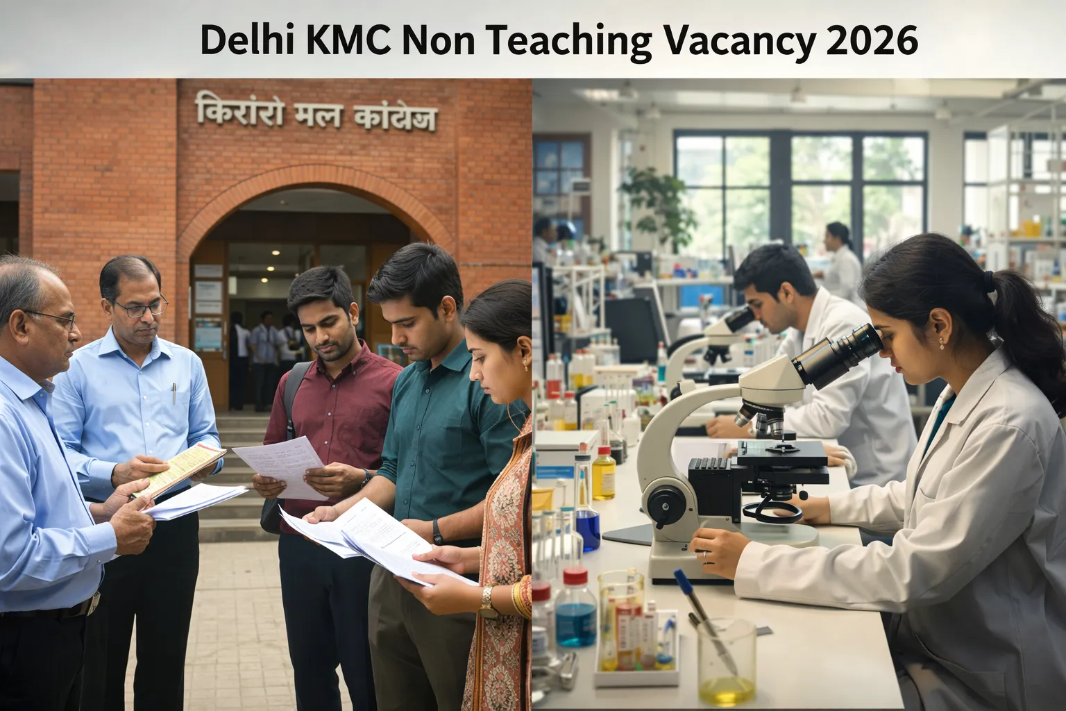 Delhi KMC Non Teaching Vacancy 2026