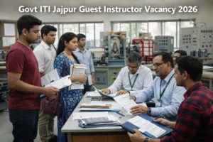 Govt ITI Jajpur Guest Instructor Vacancy 2026