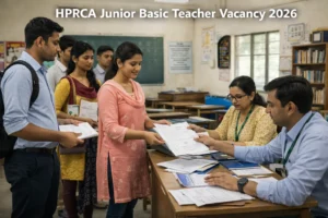 HPRCA Junior Basic Teacher Vacancy 2026