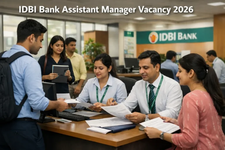 IDBI Bank Assistant Manager Vacancy 2026