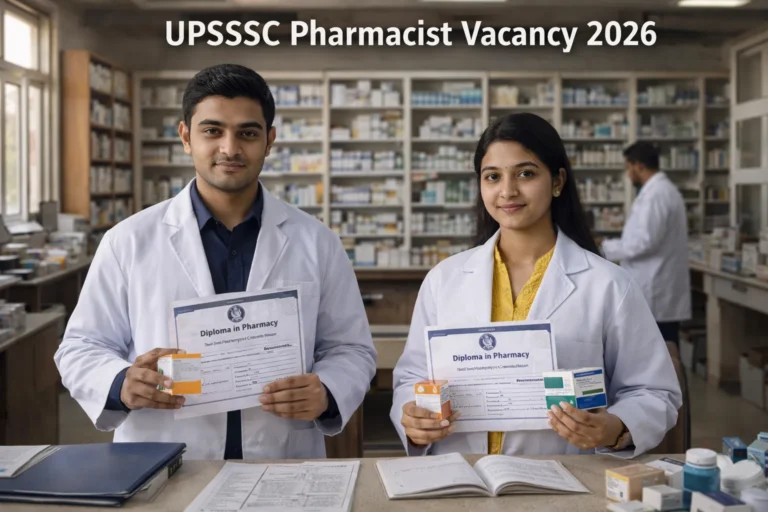 UPSSSC Pharmacist Vacancy 2026