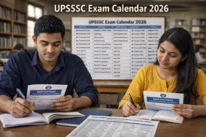 UPSSSC Vacancies Exam Calendar 2026