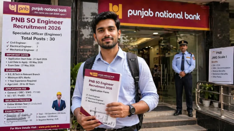 PNB SO Engineer Vacancy 2026