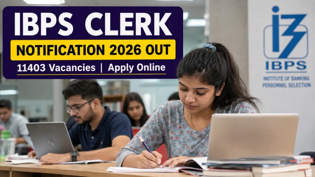 IBPS Clerk Notification 2026