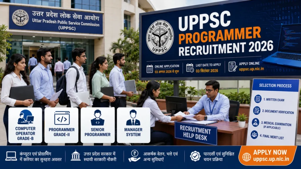 UPPSC Computer Programmer Vacancy 2026