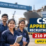 CSL Technician & ITI Apprentice Vacancy 2026: 210 पदों पर भर्ती, आवेदन शुरू