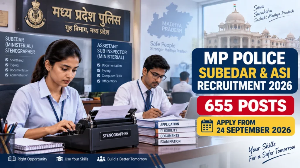 MP Police ASI Vacancy 2026