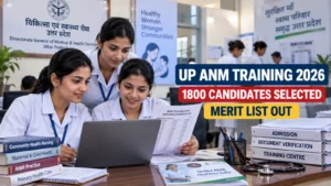 UP ANM Training Selected Candidate List 2026