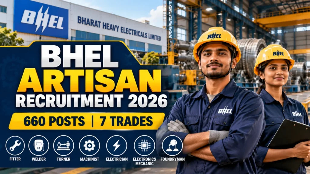 BHEL Artisan Vacancy 2026