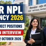 CSIR NPL Vacancy 2026: 41 पदों पर भर्ती, वॉक-इन इंटरव्यू 21-22 अक्टूबर
