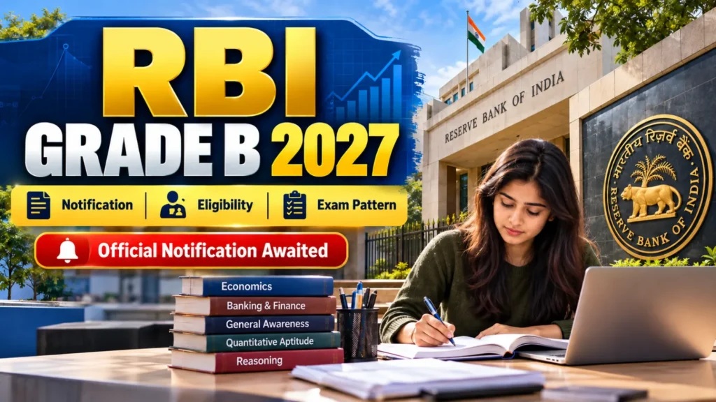 RBI Grade B 2027 Notification