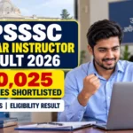 UPSSSC Havildar Instructor Result 2026 जारी, 10,025 उम्मीदवार शॉर्टलिस्ट